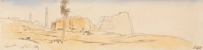 Karnak, 24 février 1867 - Edward Lear